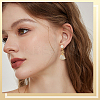 304 Stainless Steel Stud Earring Findings EJEW-SP0001-17F-5