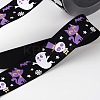 Grosgrain Ribbon For Halloween SRIB-D057-04-3