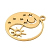 Ion Plating(IP) 304 Stainless Steel Pendants STAS-B056-26G-02-2