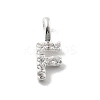 925 Sterling Silver with Cubic Zirconia Charms STER-Q004-01F-S-1