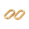 Ion Plating(IP) 304 Stainless Steel Linking Rings STAS-L268-034G-3
