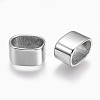 Non-Tarnish 304 Stainless Steel Slide Charms/Slider Beads LS-STAS-O101-60P-1