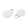 201 Stainless Steel Charms STAS-T070-13P-2