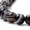 Natural Striped Agate/Banded Agate Beads Strands G-S259-04A-12mm-3