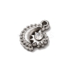 304 Stainless Steel Pave Rhinestone Charms STAS-G369-13P-2