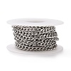 304 Stainless Steel Curb Chains CHS-TAC0001-03P-1