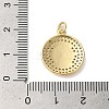 Brass Micro Pave Cubic Zirconia Pendants KK-K385-130A-G-3