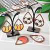 DIY Sport Theme Dangle Earring Making Kits DIY-TA0004-36-6