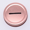 Tinplate Coin Slot Bank Lids FIND-WH0047-14C-1