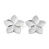 Non-Tarnish 304 Stainless Steel Stud Earrings EJEW-P245-11P-1