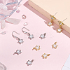 10Pcs 2 Colors Brass Charms KK-BBC0019-20B-3