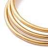 7Pcs PVD Vacuum Plating 304 Stainless Steel Bangles Set for Women BJEW-A011-09B-G-3