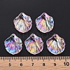 Transparent Acrylic Pendants MACR-S373-73-C04-5