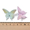 Luminous & UV Plating Opaque Acrylic Beads OACR-B031-22-5