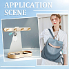 DIY Blank Double-sided Heat Transfer Aluminium Pendant Keychain Making Kits DIY-SP0005-26D-4