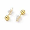 Brass Tiny Ball Stud Earrings for Women EJEW-P211-02G-2