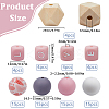 Silicone Alphabet Beads for Bracelet or Necklace Making SIL-SP0001-07-2