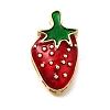 Brass Enamel Slide Charms KK-Z125-15A-G-1