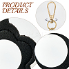 CutHollow 2Pcs 2 Colors PU Leather Pendant Decorations HJEW-CL0001-04C-5