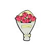 Valentine's Day Theme Silicone Focal Beads SIL-WH0020-09D-1