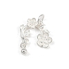 925 Sterling Silver Flower Pendants LS-STER-K183-10S-1