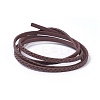 Braided Flat Single Face Imitation Leather Cords X-LC-T003-01-M-2
