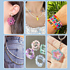 180g 12 Colors Glass Seed Beads SEED-TA0001-35-7
