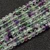Natural Fluorite Beads Strands G-F460-16-1