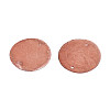 Spray Painted Natural Capiz Shell Disc Links Connector Charms SSHEL-T017-32E-2