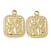 Ion Plating(IP) 304 Stainless Steel Pendant Rhinestone Settings STAS-B075-16G-1