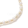 Natural Cultured Freshwater Pearl Beaded Bracelets for Women BJEW-JB13353-4