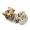 Natural Crazy Agate Carved Figurines DJEW-L023-G04-2