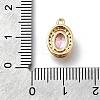 Brass Micro Pave Cubic Zirconia Pendants KK-D312-09G-03-3