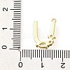 Brass Micro Pave Cubic Zirconia Pendants KK-M310-01G-21-3