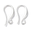 Brass Earring Hooks KK-F880-19S-1