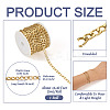 Oxidation Aluminum Curb Chains CHA-TA0001-18G-4