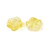 Baking Paint Transparent Glass Beads DGLA-N018-01J-2