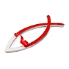 Acrylic Jesus Fish Waterproof Car Stickers DIY-XCP0003-85-3