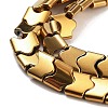 Synthetic Non-magnetic Hematite Beads Strands G-P545-I01-01F-3