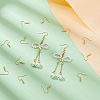 150Pcs 304 Stainless Steel Earring Hooks STAS-UN0058-81-2