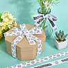 2 Rolls 2 Styles Polyester Sport Ball Printed Grosgrain Ribbon for Sewing Decoration OCOR-GF0004-32A-2