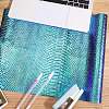 Laser PU Leather Fabric DIY-WH20032-57H-7