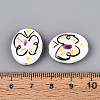 Handmade Porcelain Beads PORC-T134-09-4