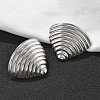 304 Stainless Steel Studs Earrings for Women LS-EJEW-K306-22P-1
