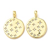 Brass Micro Pave Cubic Zirconia Pendants KK-Q809-06G-1