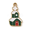 Christmas Themes 304 Stainless Steel Enamel Pendants LS-STAS-K312-04A-G-1