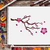 Plastic Reusable Drawing Painting Stencils Templates DIY-WH0172-307-6