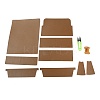 Polyester PU Leather DIY-AR0001-63-1