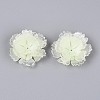 Heat Shrink Acrylic Bead Caps OACR-N155-02B-1