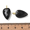 Natural Obsidian Pendants GG-CBA9F30-01C-3